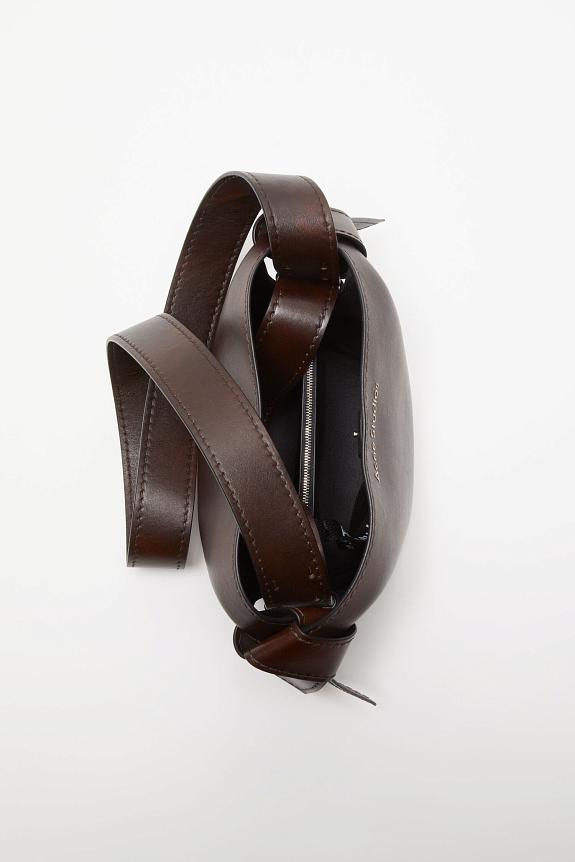 Acne Studios Musubi mini FN-WN-BAGS000453 Dark Brown-3